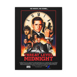 Threat Level Midnight Black Edition Canvas