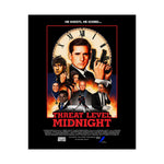 Threat Level Midnight Black Edition Poster