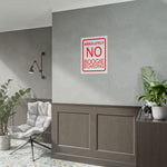 NO Boogie Boarding Poster