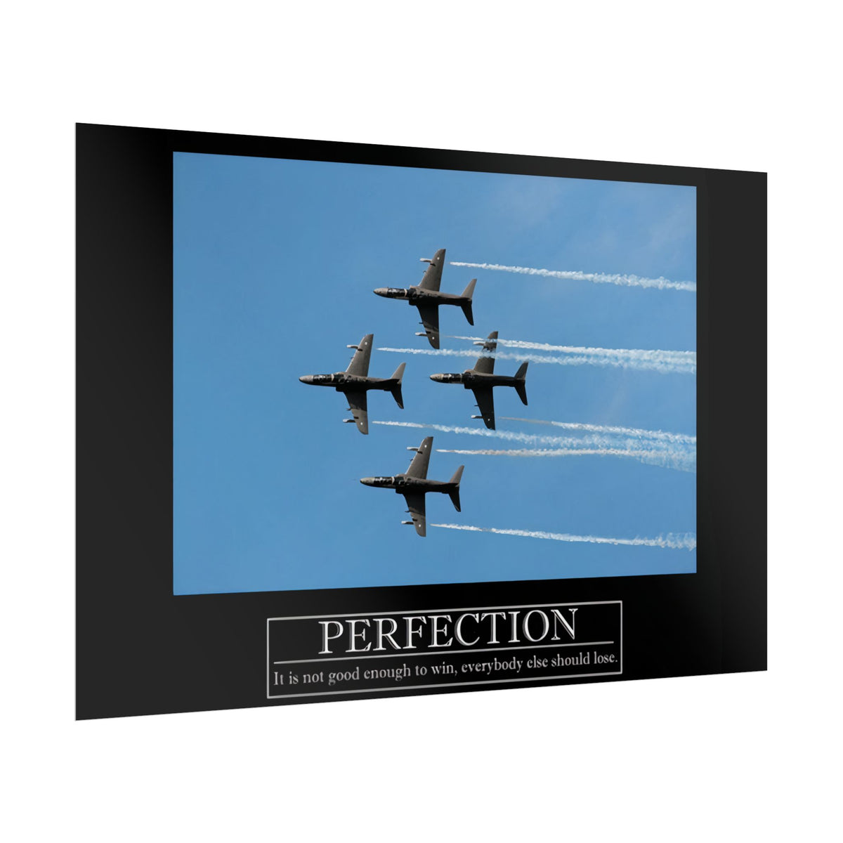 Perfection Poster
