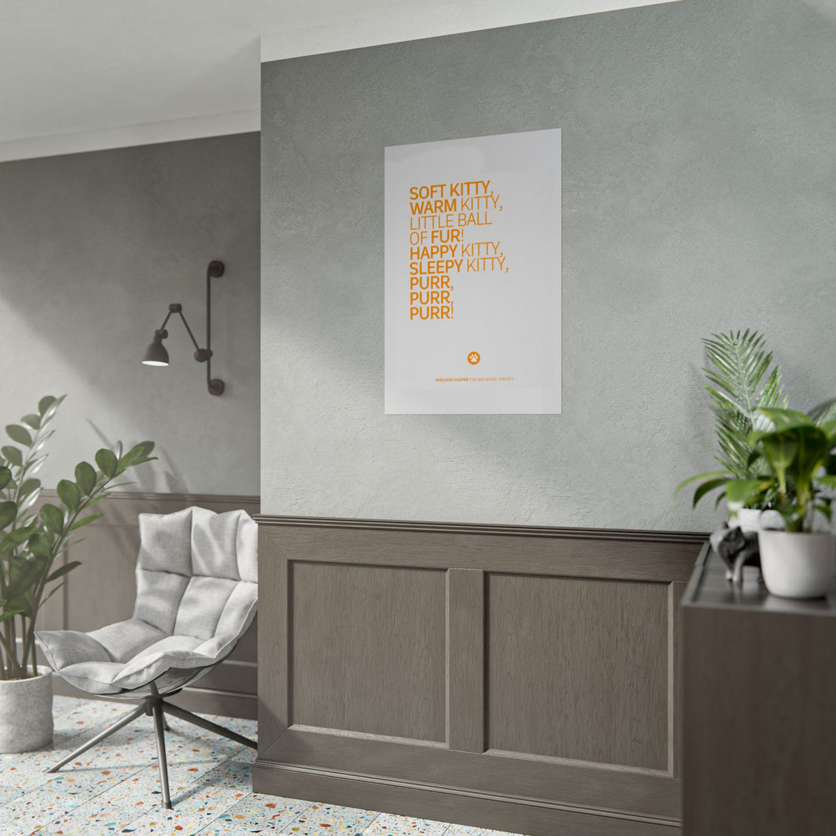 Soft Kitty Poster