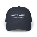 She Said Cap