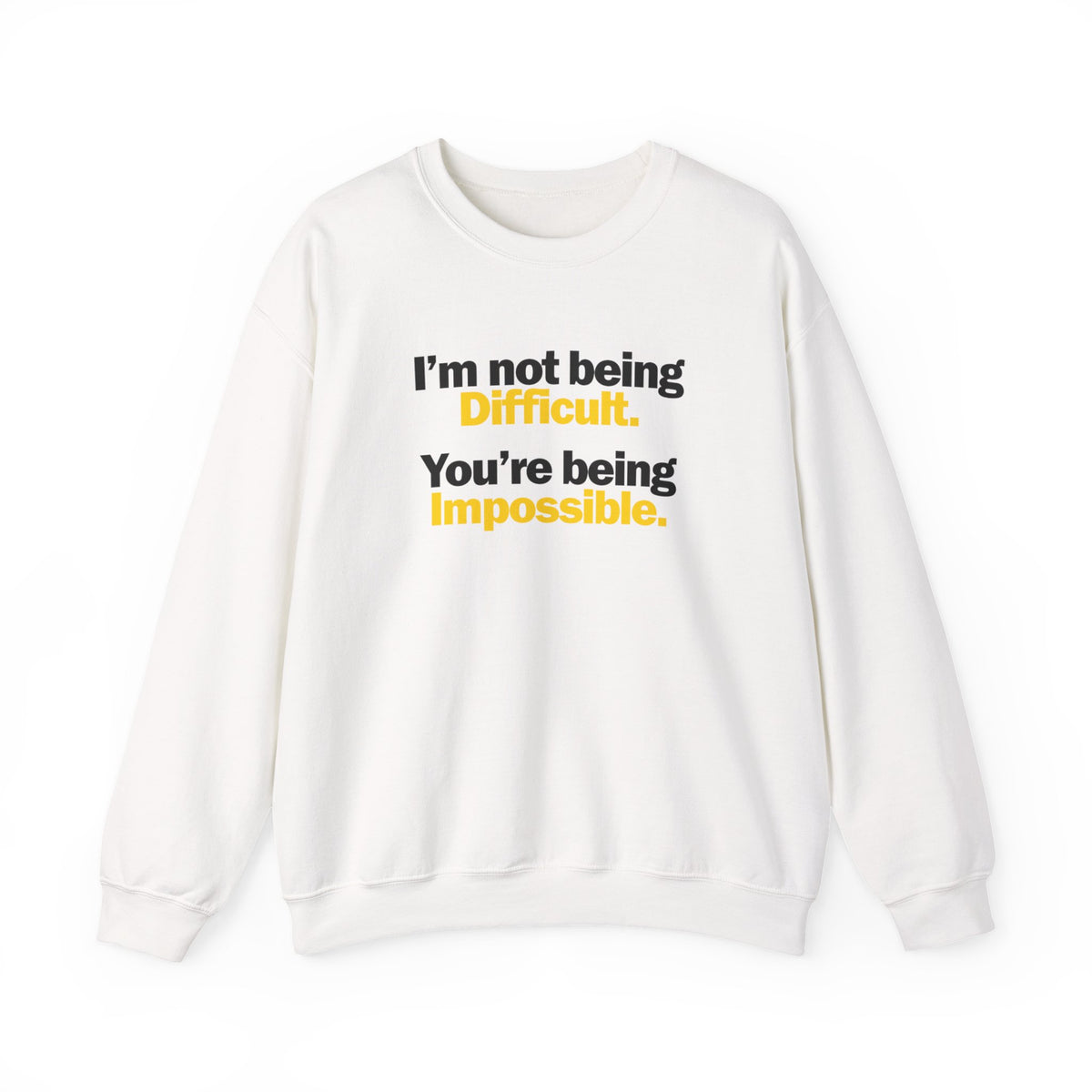 Difficult Crewneck Sweatshirt