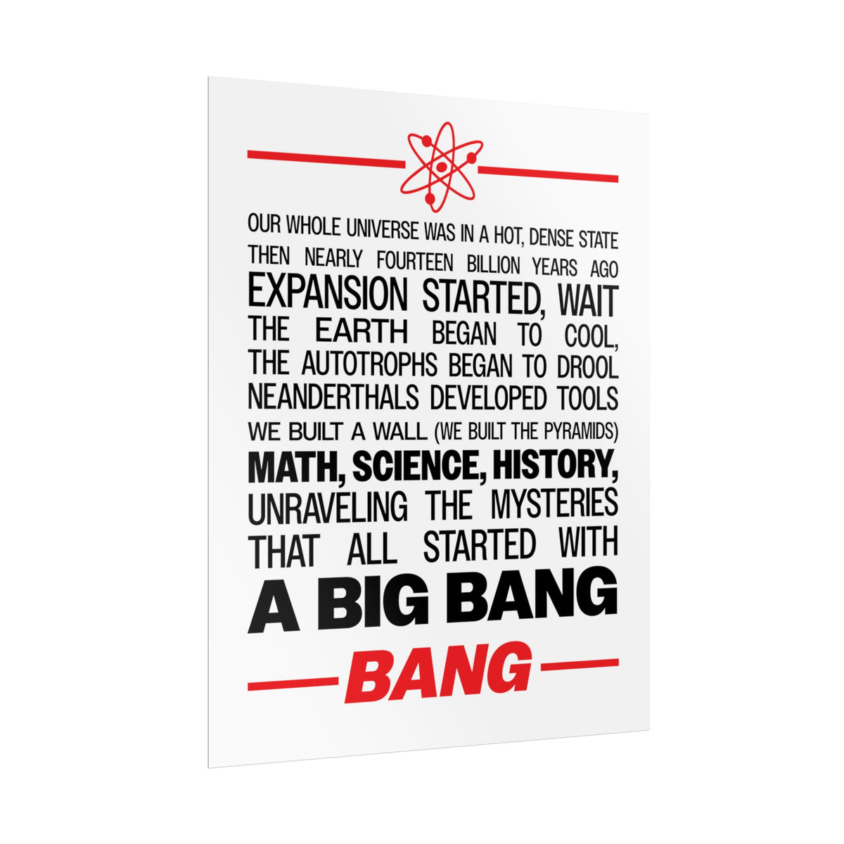 Bang Poster