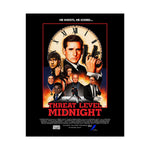 Threat Level Midnight Black Edition Poster