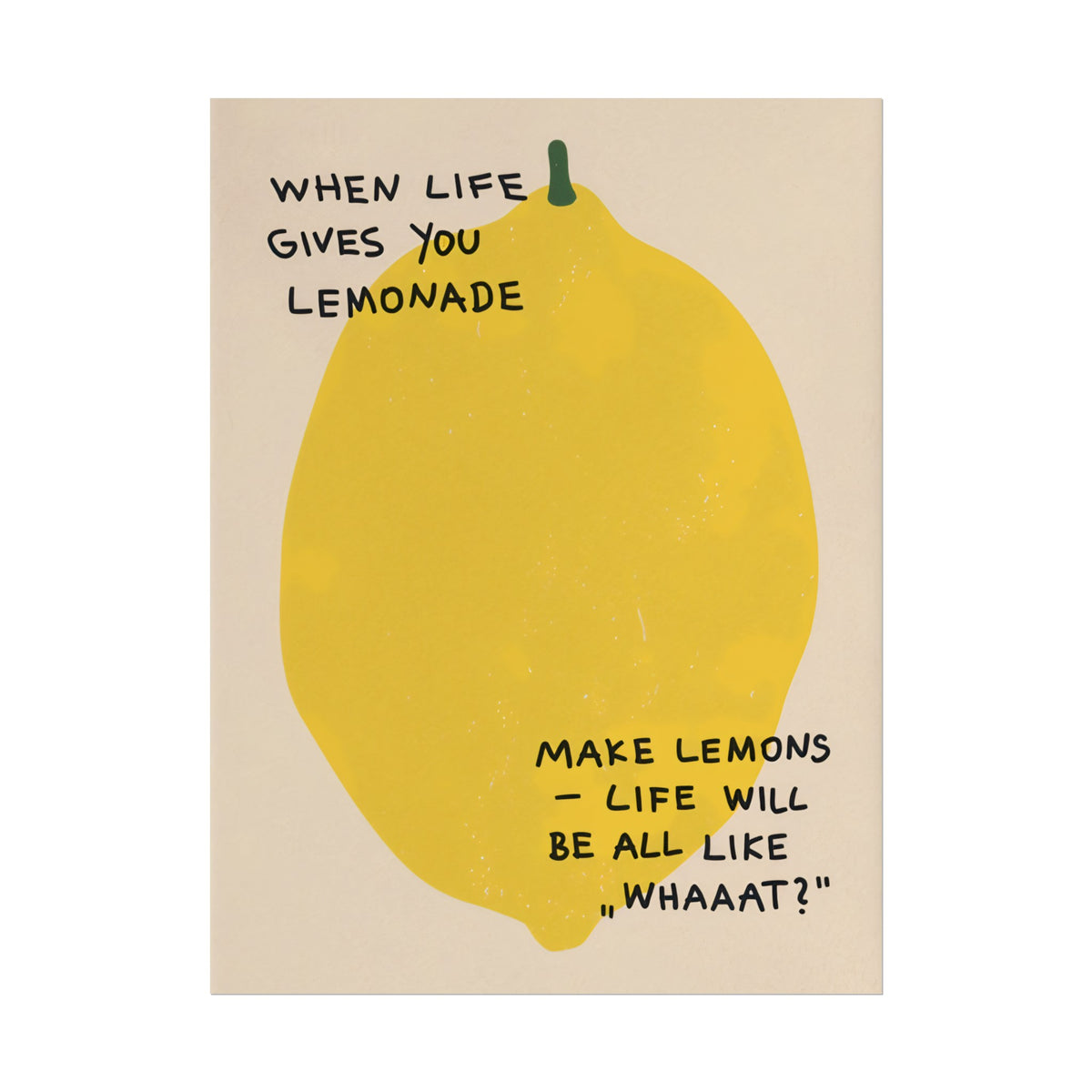 Lemons Poster