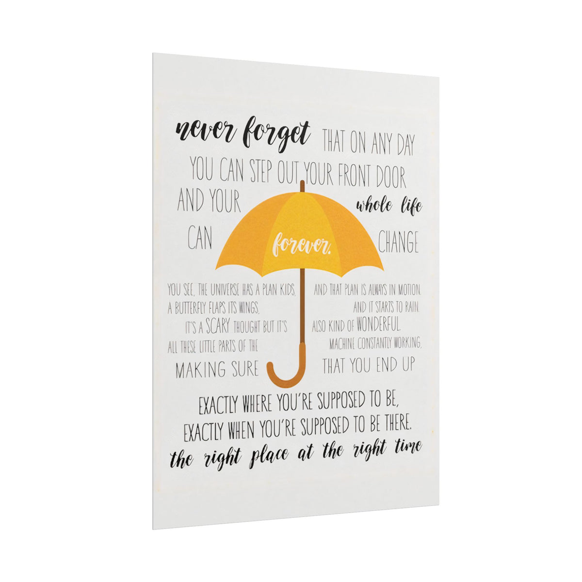 Quotes Poster