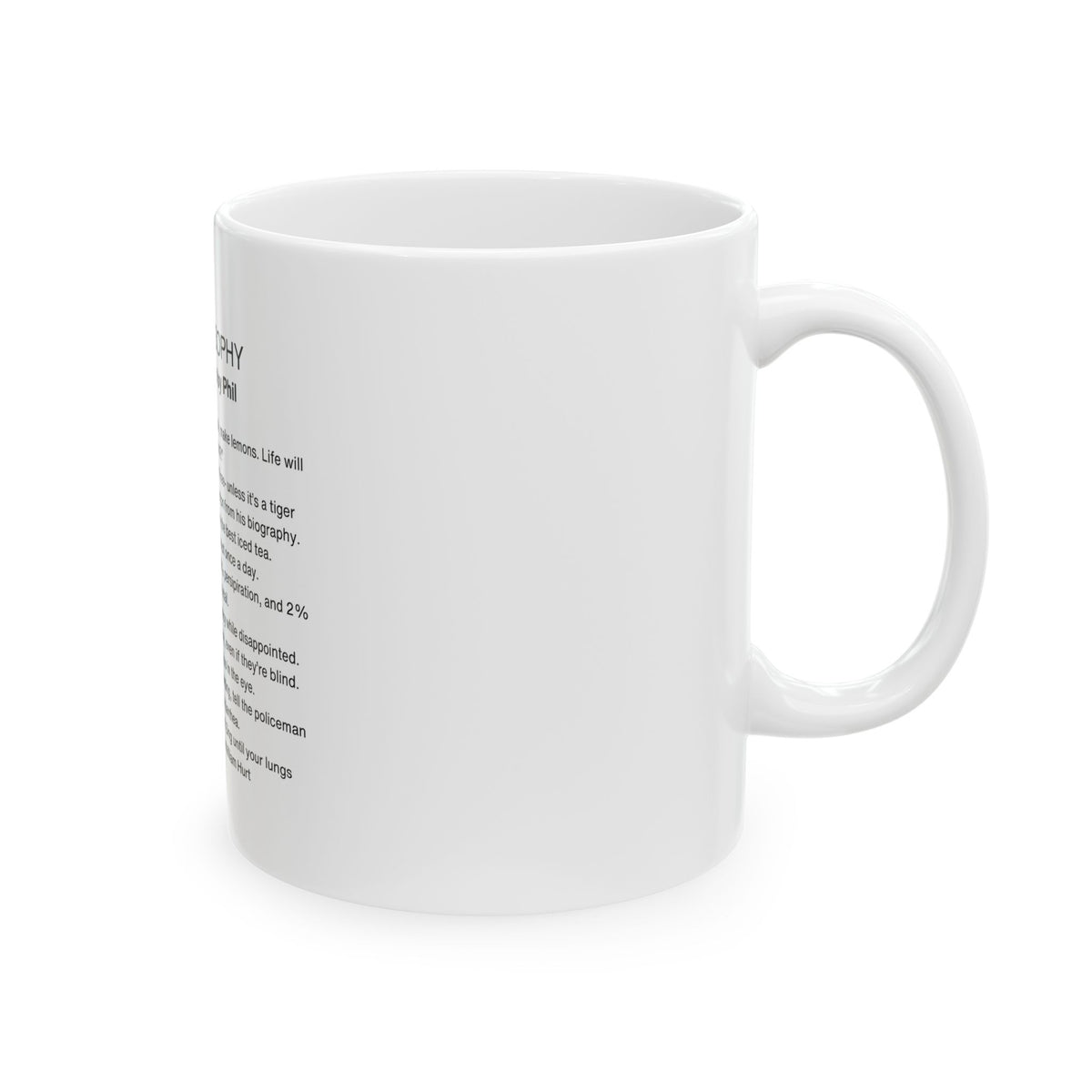 Life Lessons Mug