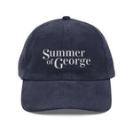 Summer Vintage Corduroy Cap