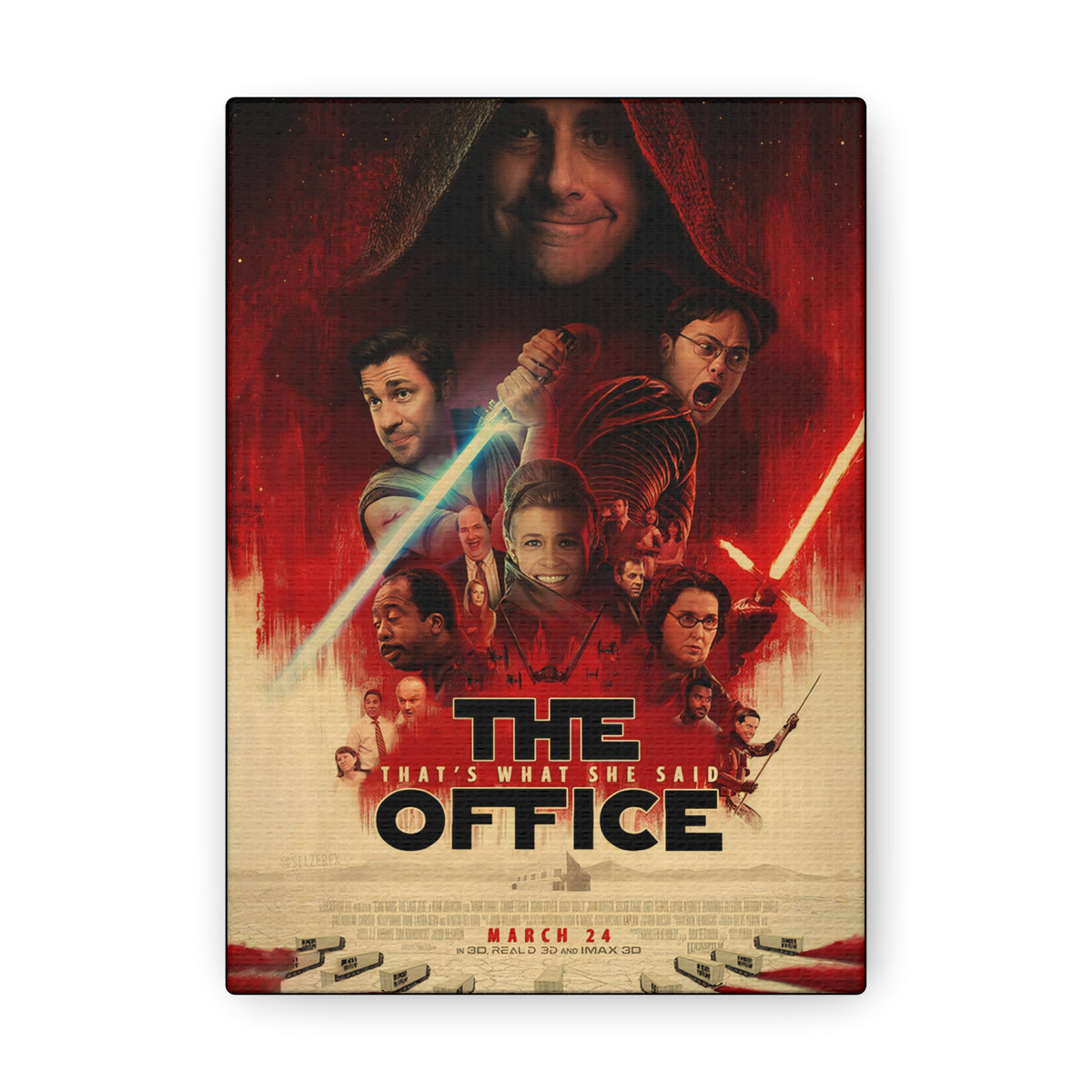 Limited Edition Office Canvas