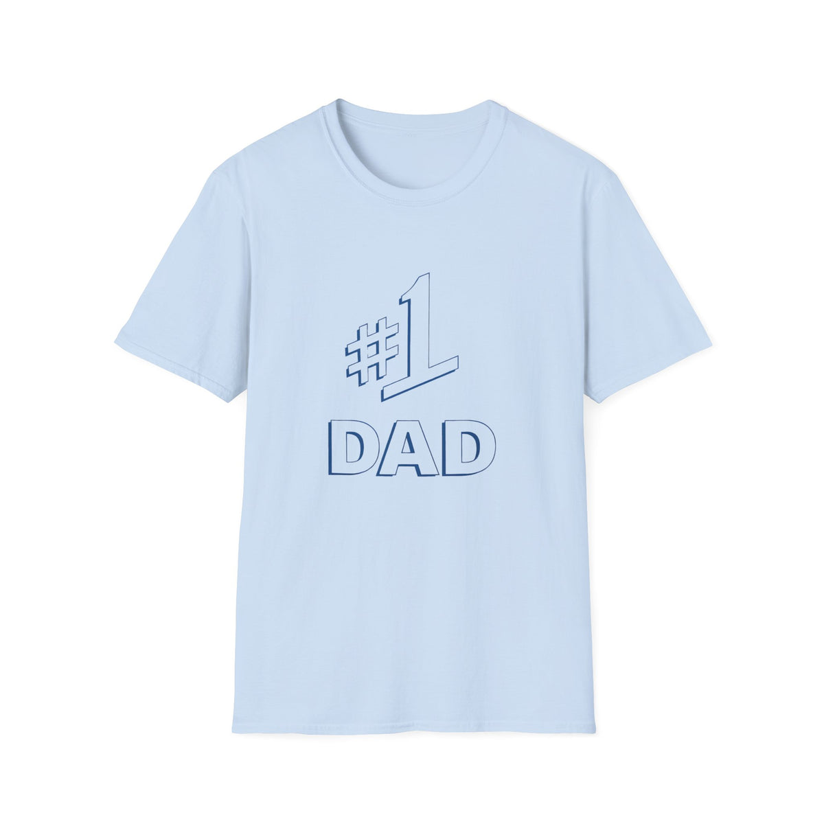 #1 Dad T-Shirt