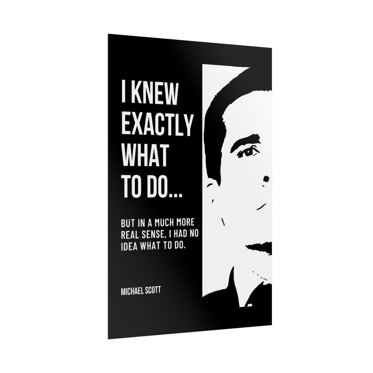 I Knew Poster