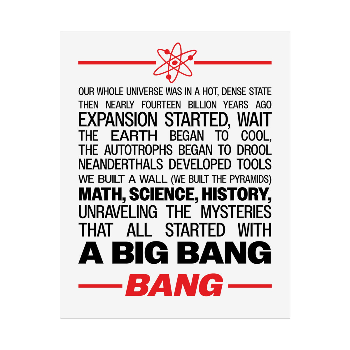 Bang Poster