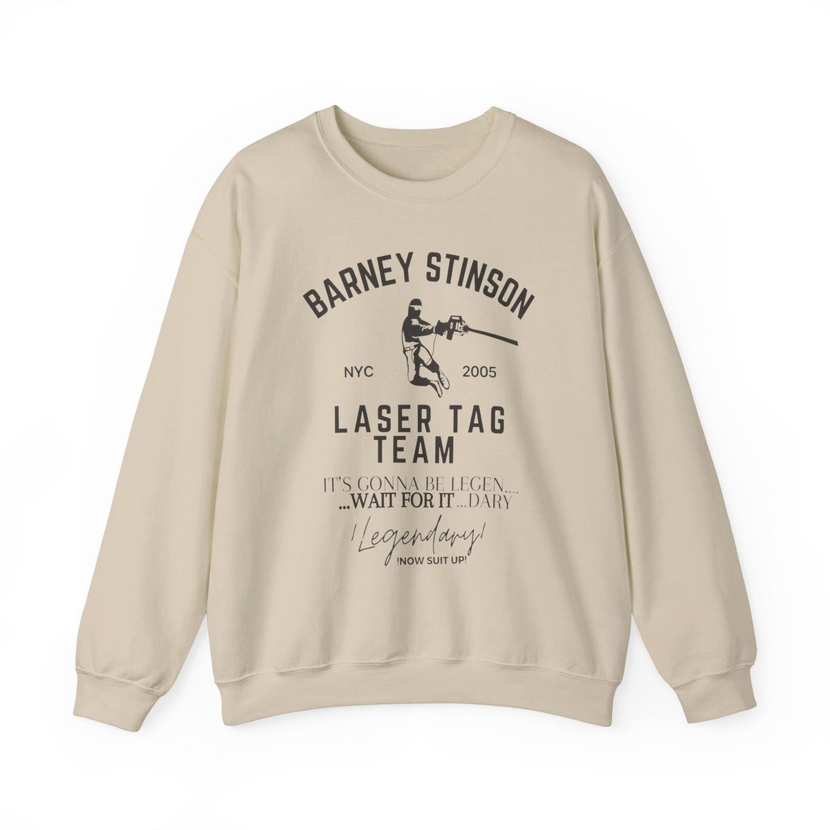 Laser Tag Team Crewneck Sweatshirt