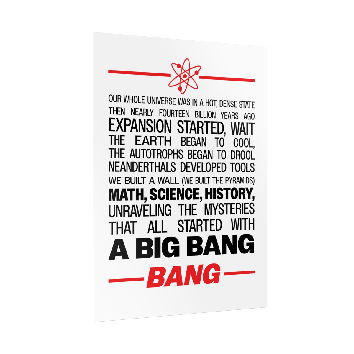 Bang Poster