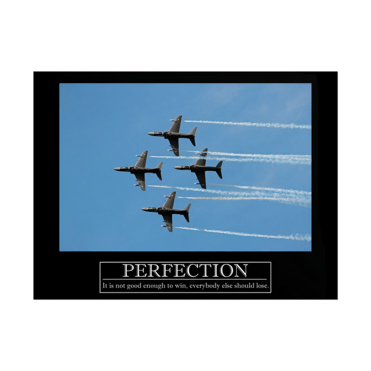 Perfection Poster