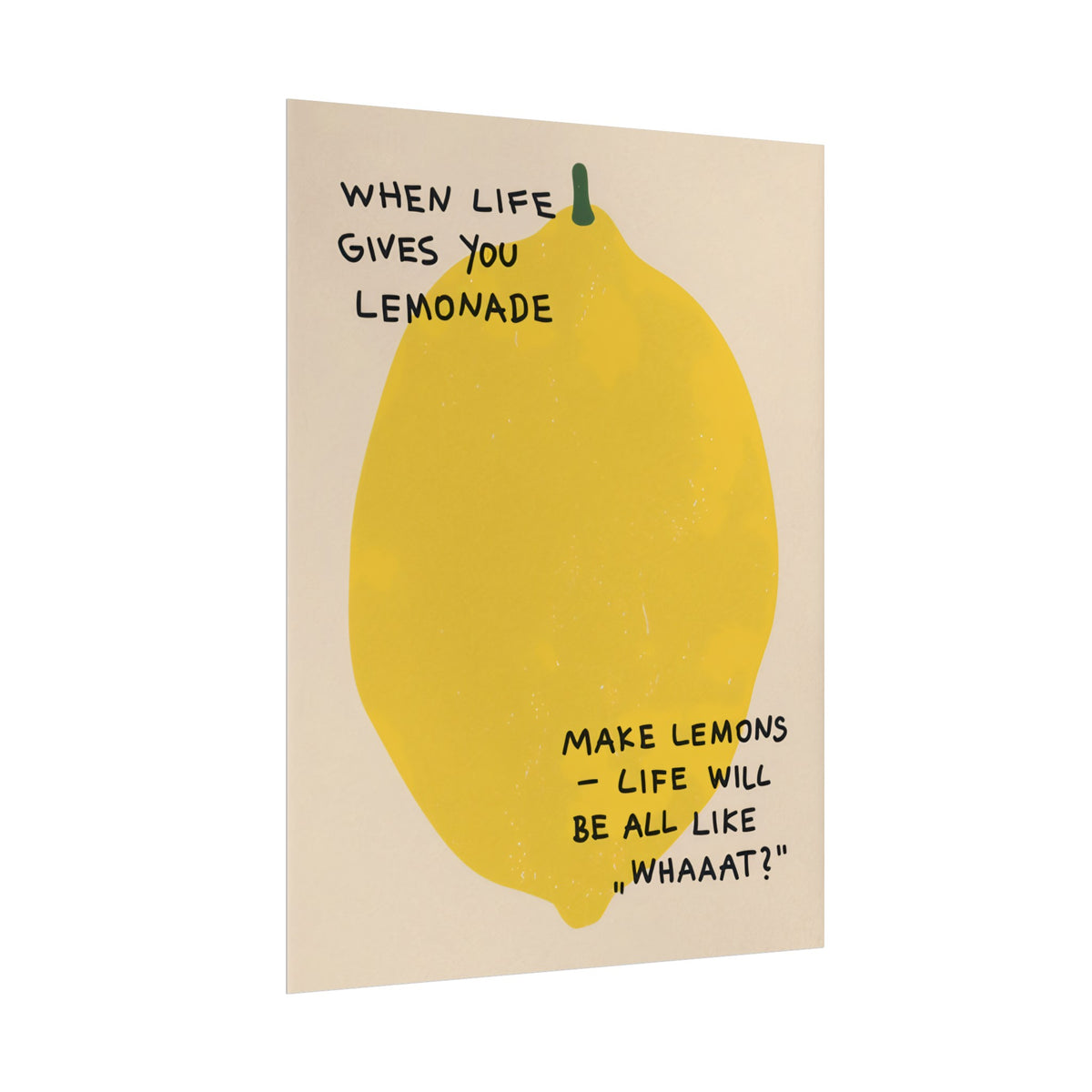 Lemons Poster