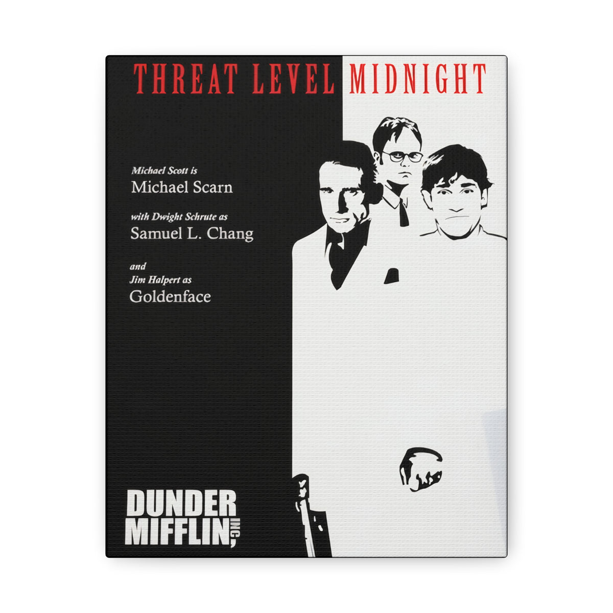 Threat Level Canvas