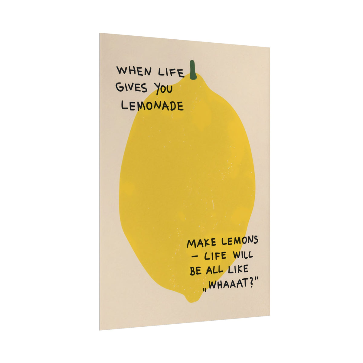 Lemons Poster